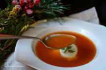 Rajčatová polévka s mozzarellou - z pečených rajčat | reBarbora's kitchen