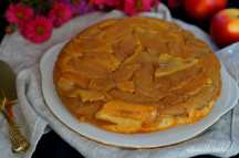 Obrácený jablečný koláč se slaným karamelem | reBarbora's kitchen