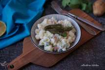 Bramborový salát s chřestem a krevetami | reBarbora's kitchen